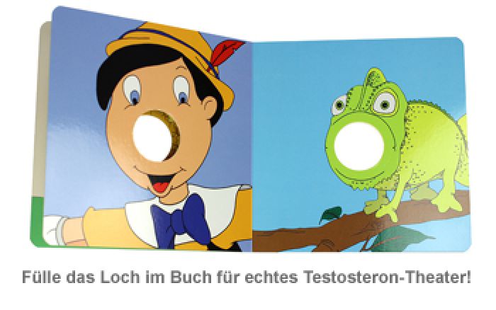 Penis Theater Die Große Show Für Den Kleinen Freund Penis-Theater Buch - lustiges Männerbuch und Ü18 Bilderbuch