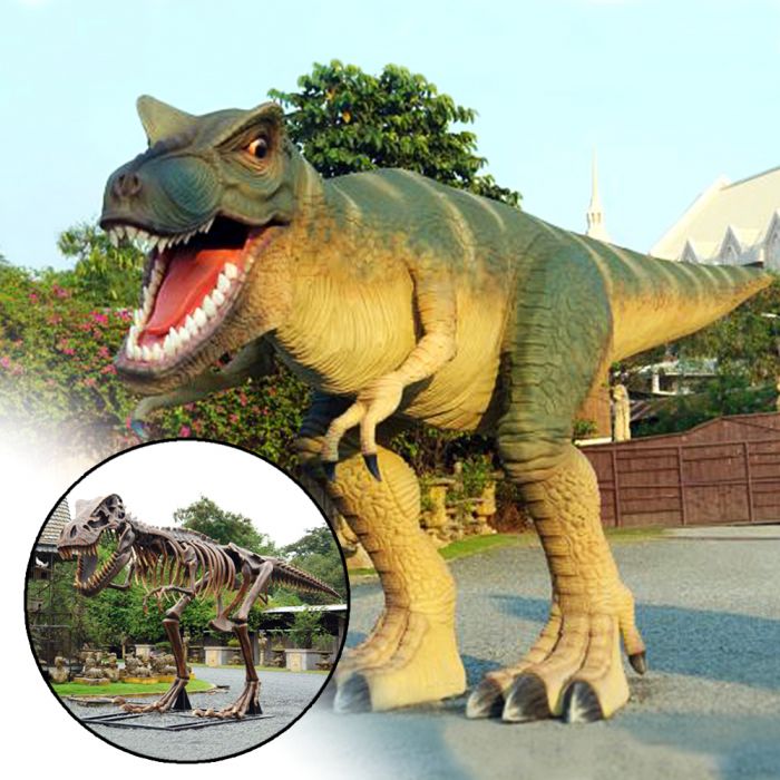 Tyrannosaurus Rex lebensgroß