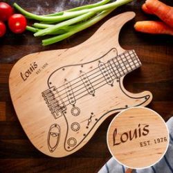 Planche � d�couper - Guitare �lectrique