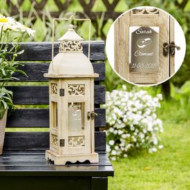 Lanterne de mariage romantique - personnalis�