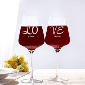 Weinglser Love - 2er Set