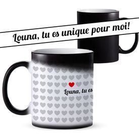 1000 Herzen - personalisierte Tasse