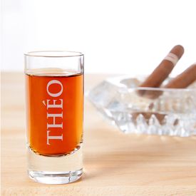 Schnapsglas mit Gravur