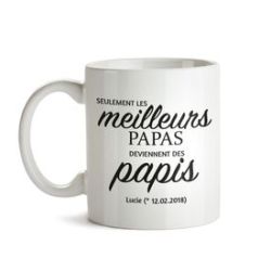 Tasse personnalis�e - Promotion au grade de papi