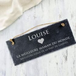 Ardoise avec gravure � d�finition meilleure maman