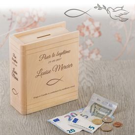 Livret bancaire personnalis� pour le bapt�me 