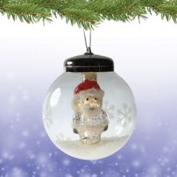 Boule de No�l LED - P�re No�l