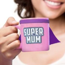 Tasse avec cape - Super Mum