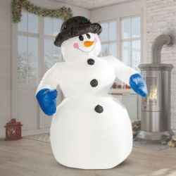 Bonhomme de neige gonflable XXL � 240cm 