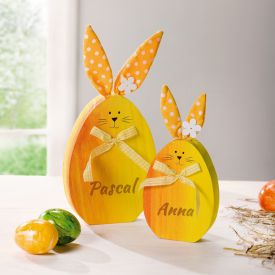 D�coration lapin de p�ques or