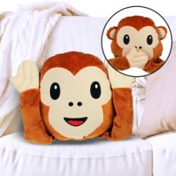 Coussin emoji singe 3 en 1