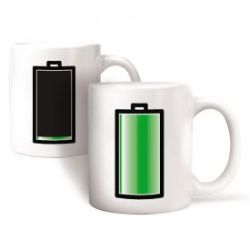 Mug magique qui change de couleur � Pile