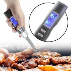 Thermom�tre de barbecue - Fourchette � viande �lectronique