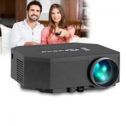 Mini projecteur LED HD avec lecteur medias