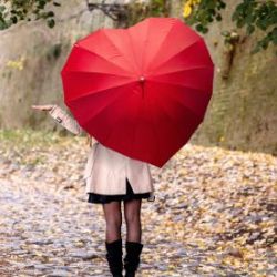 Parapluie c�ur