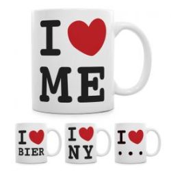 I Love - Tasse personnalis�e