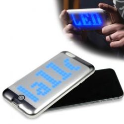 Coque programmable iPhone6/6S avec �criture d�filante LED