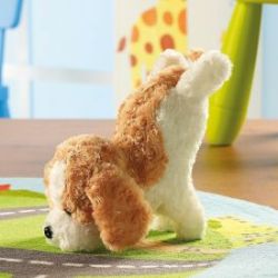 Peluche chien interactive