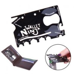 Outil multifonction 18 en 1 � Wallet Ninja