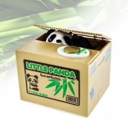 Tirelire panda avec son