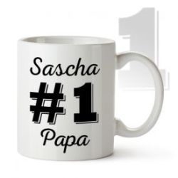 Tasse personnalis�e - Papa num�ro 1 