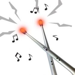 Baguettes de batterie Rock Beat