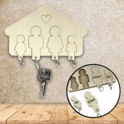 Porte-cl� mural - Famille