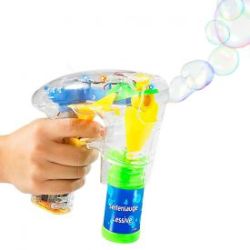 Pistolet � bulles de savon avec lumi�res LED