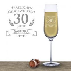Fl�te � champagne pour le 30e anniversaire