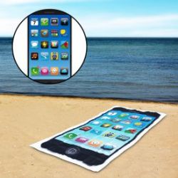 Drap de plage smartphone