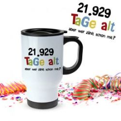 Tasse thermo personnalis�e - �ge en jours