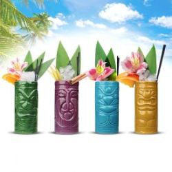 Mug Tiki - Set 4 pi�ces