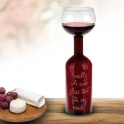 Verre � vin intarissable