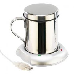 Chauffe-tasse USB avec tasse incluse 