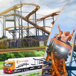 Montagne russe pour le jardin - Kit de 2,14 millions de pi�ces