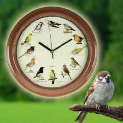Horloge chants d�oiseaux