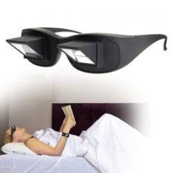 Lunettes p�riscope pour lire allong�