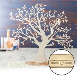 Arbre sur socle grav� - pour couples (grand)