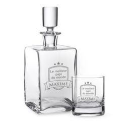 Set de whisky deluxe - Meilleur papi