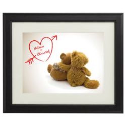 Tableau oursons et c�ur � personnalis�