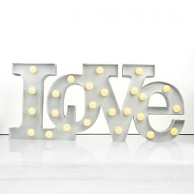 Lampe LED vintage - Love