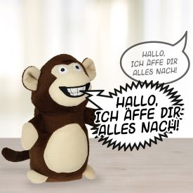 Sprechender Affe mit Aufnahme- und Wiedergabefunktion