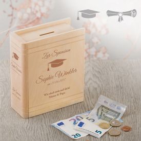 Personalisiertes Sparbuch zur Sponsion