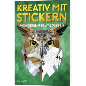 Kreativ mit Stickern - Wunderbares Waldleben
