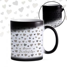 Personalisierte Zaubertasse - Du wirst Opa