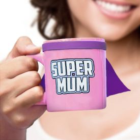 Tasse avec cape - Super Mum