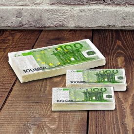 Geld Taschentcher - 100 Euro Scheine