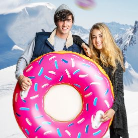 Aufblasbarer Schlitten - Donut