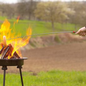 Ausziehbarer Grillspie XXL