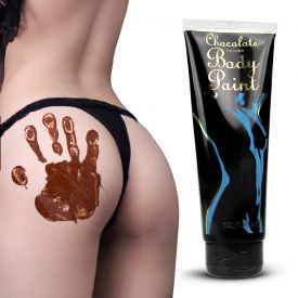 Bodypainting Schokolade